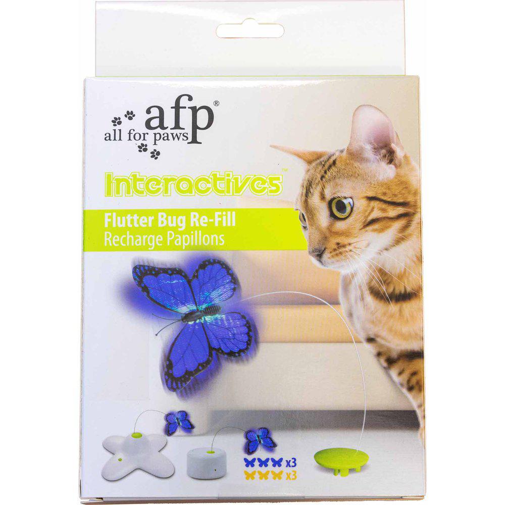 All For Paws Interactive Cat Toy Flutter Bug Refill