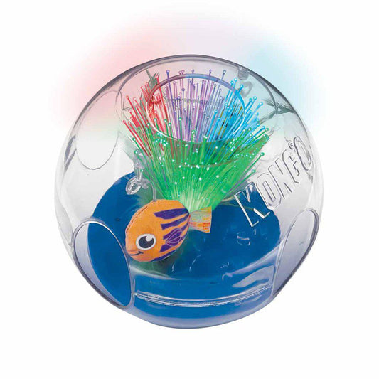 KONG Interactive Cat Toy Bat-A-Bout Glow Aquarium