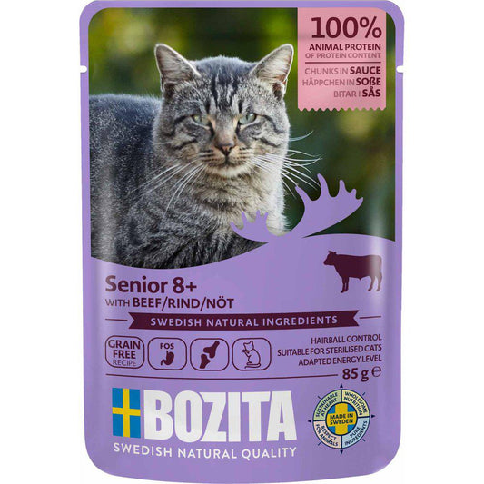Bozita Cat Wet Food Pouch Sauce Senior