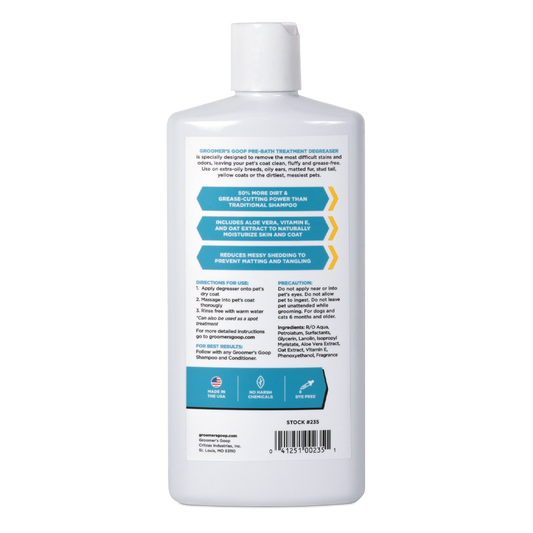 Groomer's Goop Liquid Degreaser