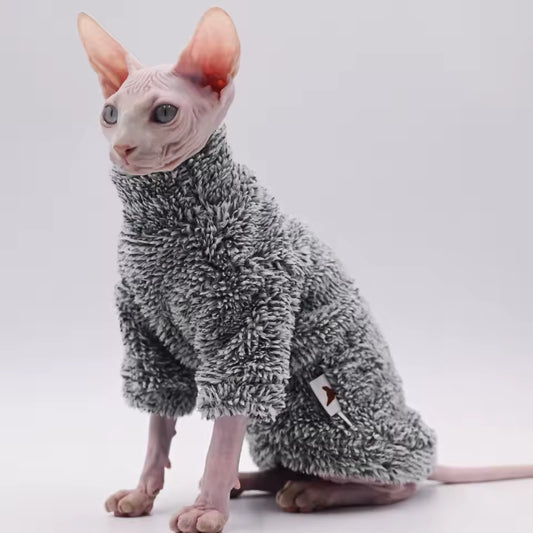 Faux Fur Cat Clothes