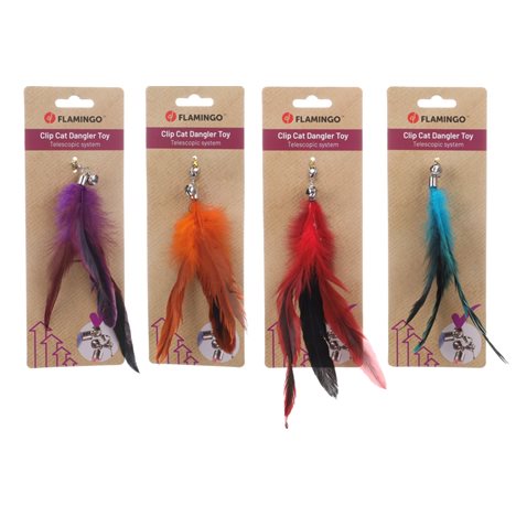 Flamingo Cat Wand Feather Universal Replacement Venz