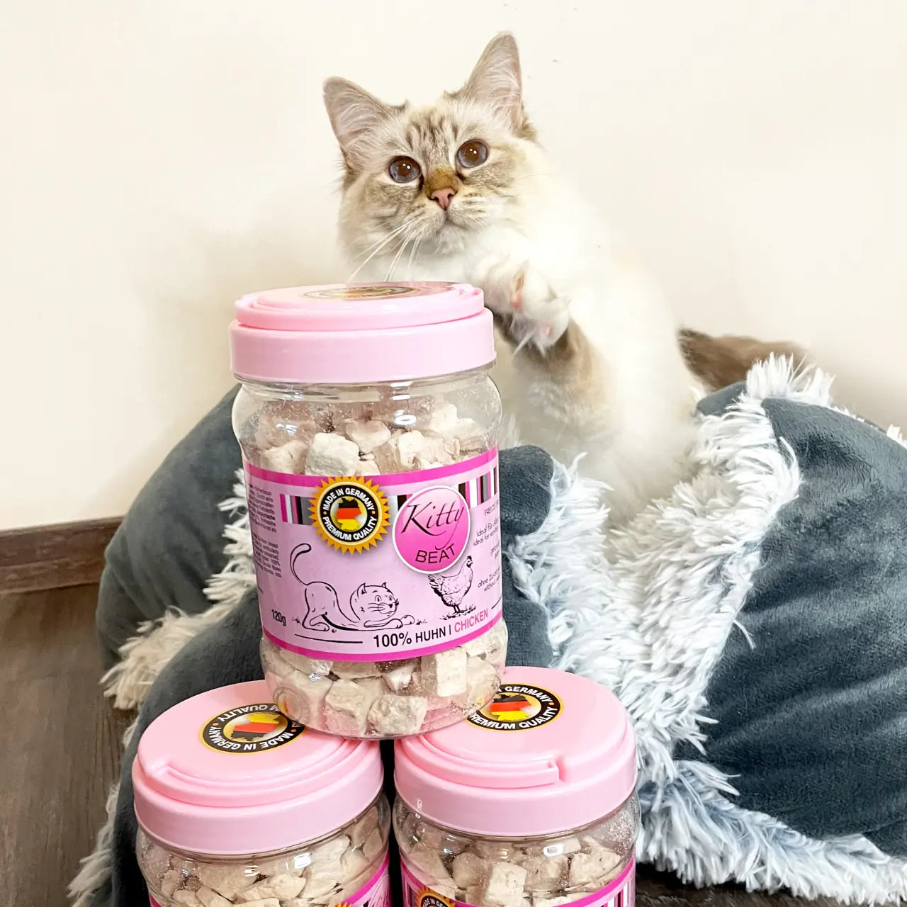 Kitty Beat Chicken Pure Freeze-dried Cubes