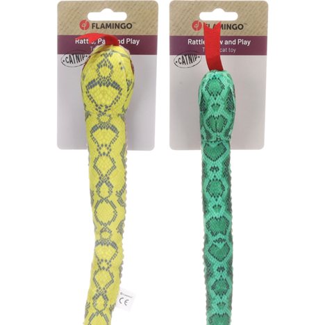 Cat Toy Sisso Snake with Catnip