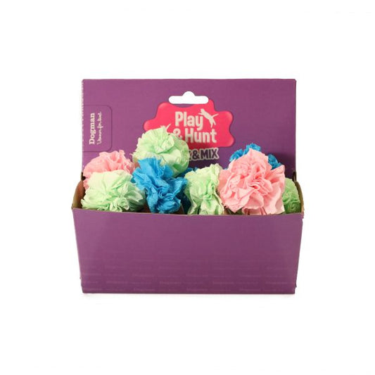 Dogman Cat Chaser Toy Crinkle Ball