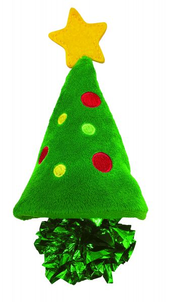 KONG Cat Toy Crackles Christmas Tree