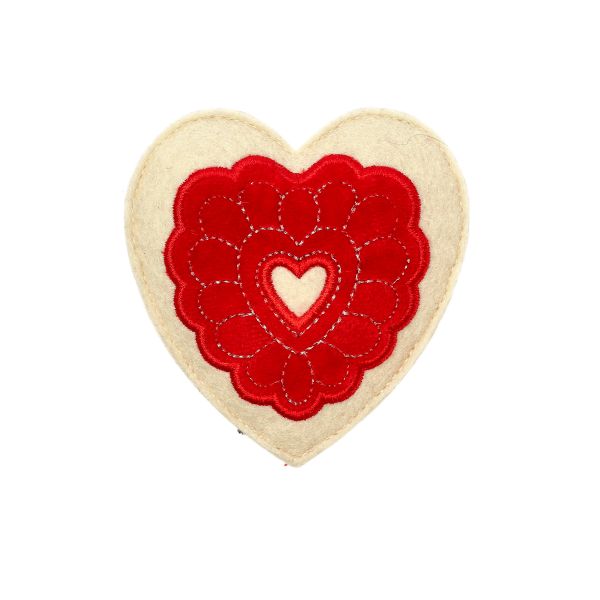 Dogman Cat Toy Valle Felt Heart