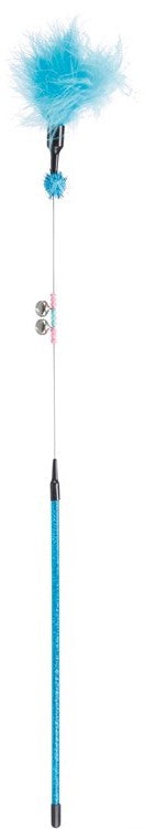 Kattvippa med fjäder
