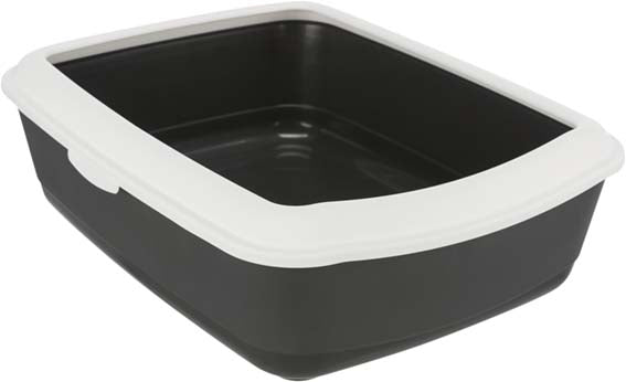 Cat Litter Box Classic with Border, 47 x 37 x 15 cm