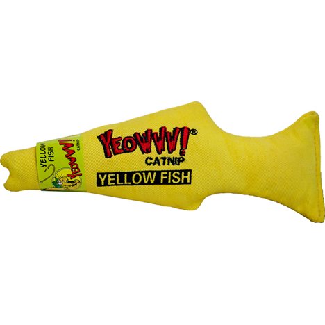 Yeowww! Catnip Cat Toy Fish