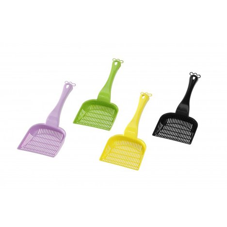 Kattspade för finkornig kattsand