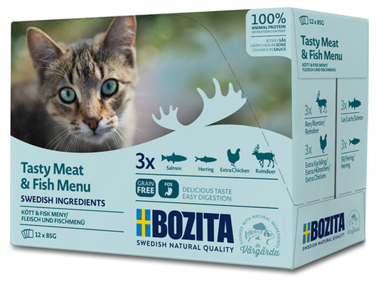Bozita Cat Wet Food Pouch Multibox Sauce