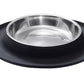 Bowl Stainless Steel with Silicone Tray