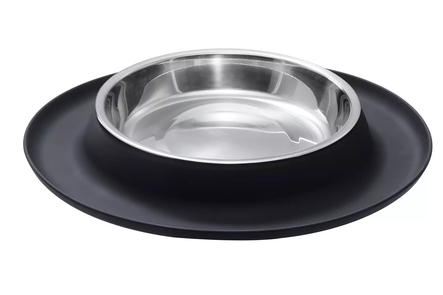 Bowl Stainless Steel with Silicone Tray