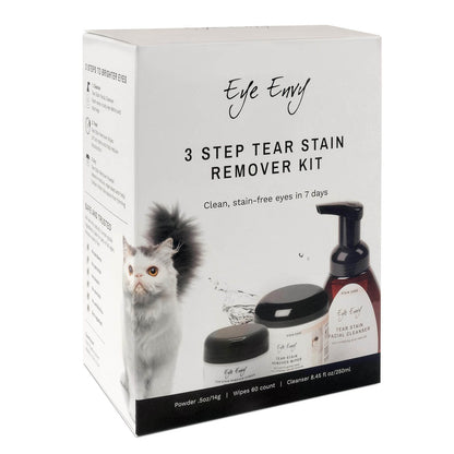 3-Steg Tear Stain Remover Kit for Cats