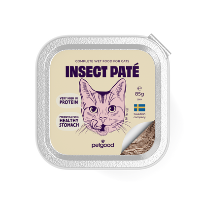 Pet Good Cat Wet Food Insect Protein Paté Tins