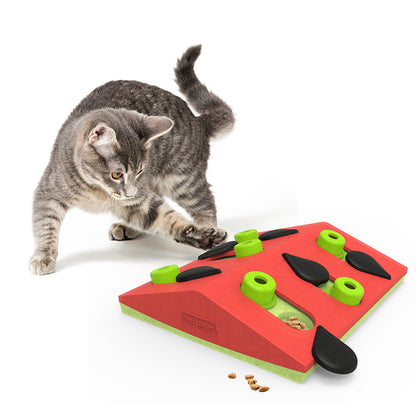 Petstages Cat Puzzle Melon Madness Puzzle & Play by Nina Ottosson