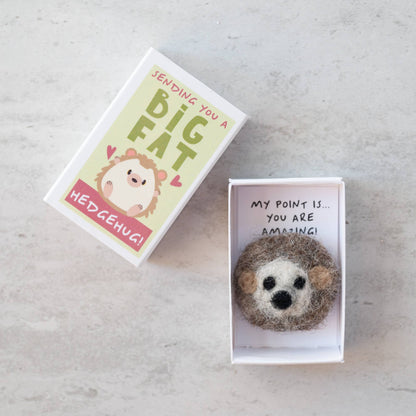 Sending You A Hedgehug In A Matchbox