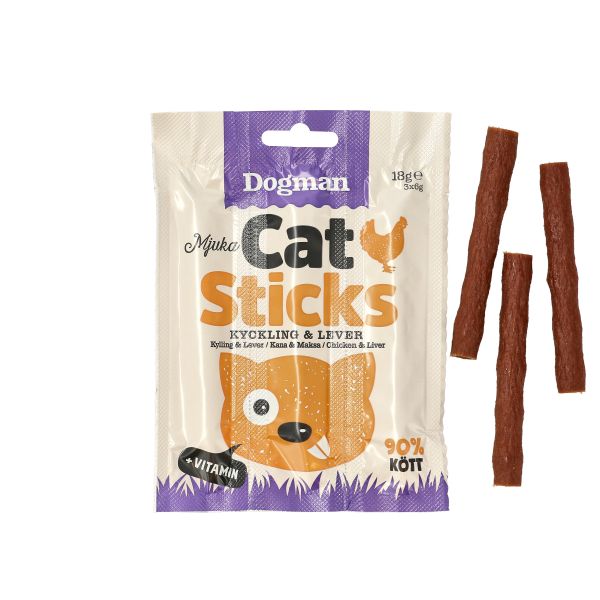 Dogman Mjuka Cat Sticks