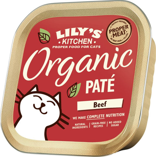 Lily's Kitchen Cat Wet Food Organic Paté