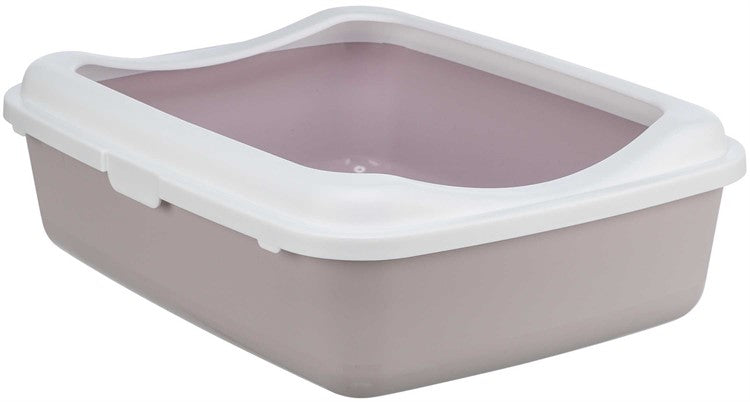 Cat Litter Box Classic with Border, 47 x 37 x 15 cm