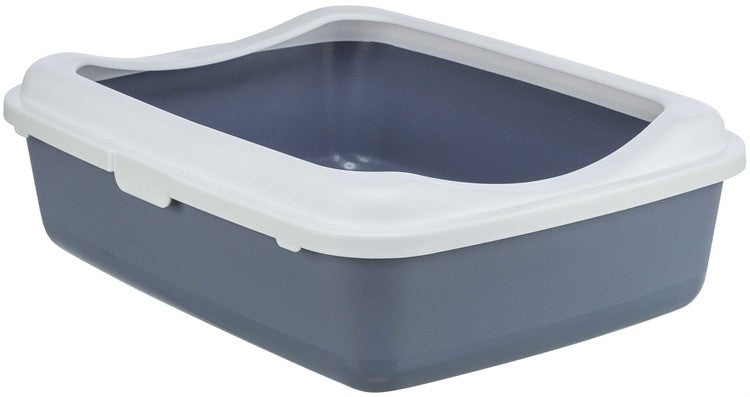 Cat Litter Box Classic with Border, 47 x 37 x 15 cm