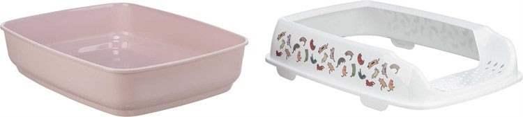 Cat Litter Box Delio with Border, 38 × 20 × 50 cm