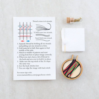 Pricking Perfect Hoop Cross Stitch Kit