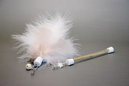 Feather Duster Cat Teaser Wand