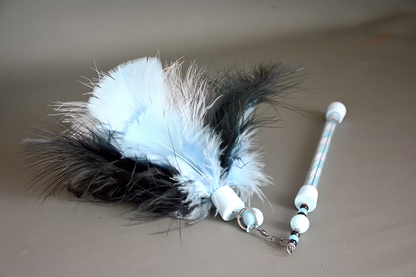 Feather Duster Cat Teaser Wand