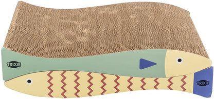 Corrugated Cat Scratching Board Fish 2-pack