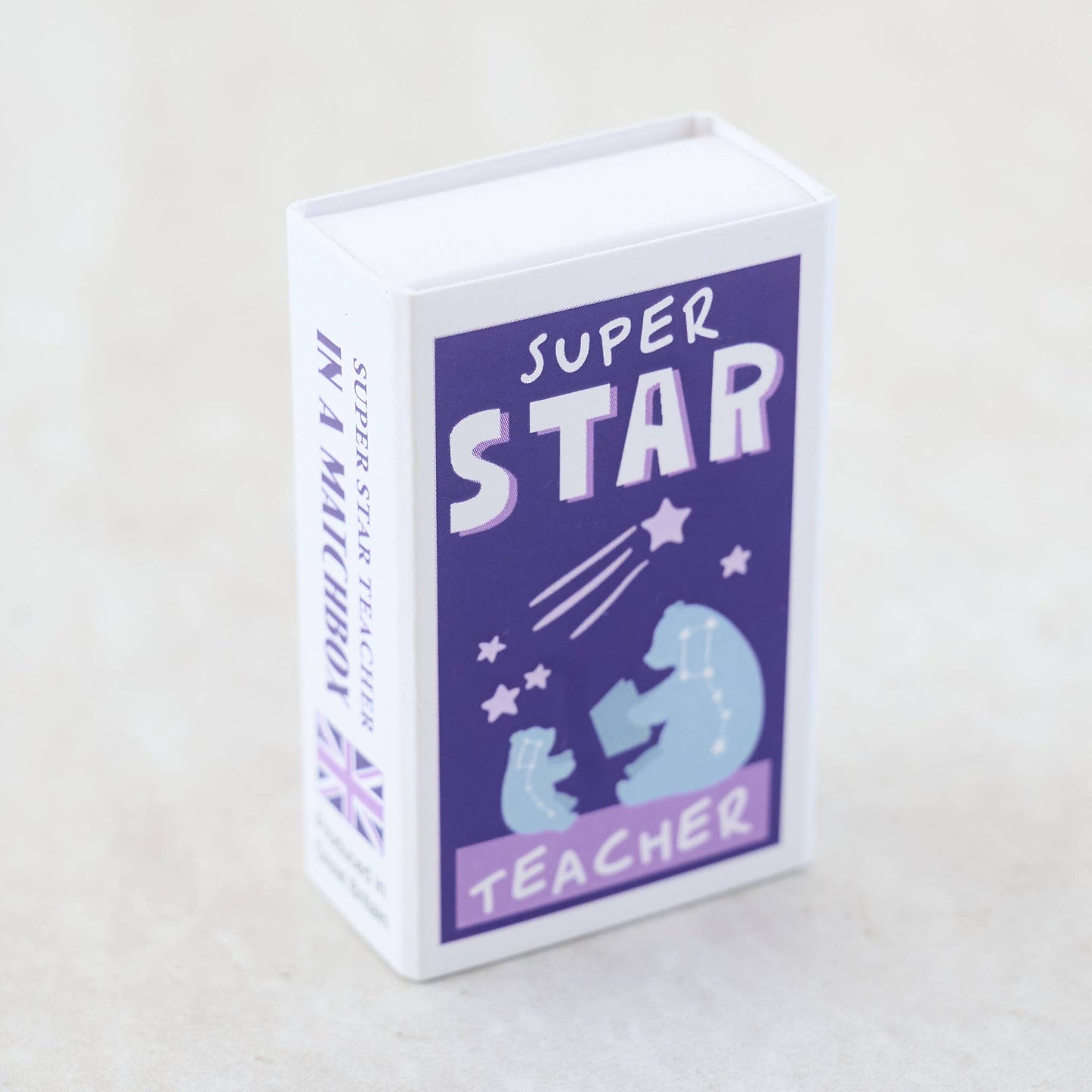 Super Star Teacher Meteorite Gift In A Matchbox