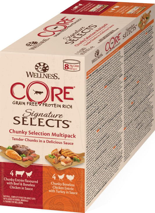 Core Cat Wet Food Paté Signature Selects Tins