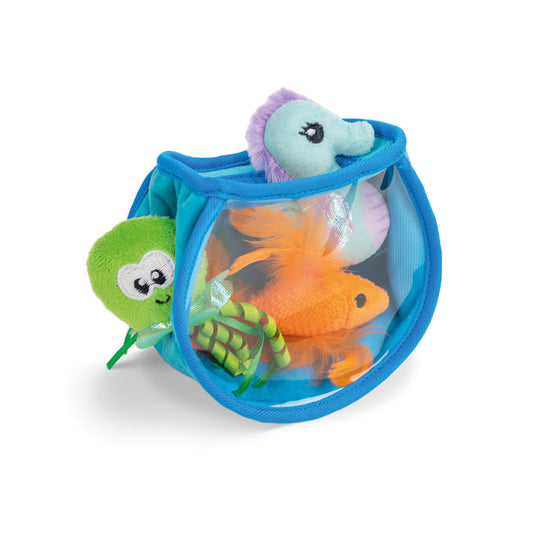 Petstages Cat Toy Hide & Seek Fish Bowl