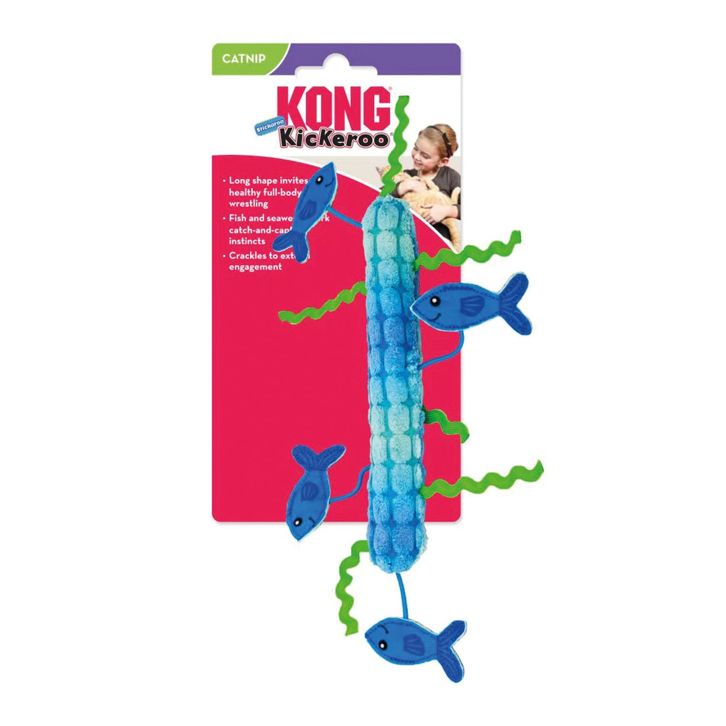 Kong Cat Toy Kickeroo Stickaroo