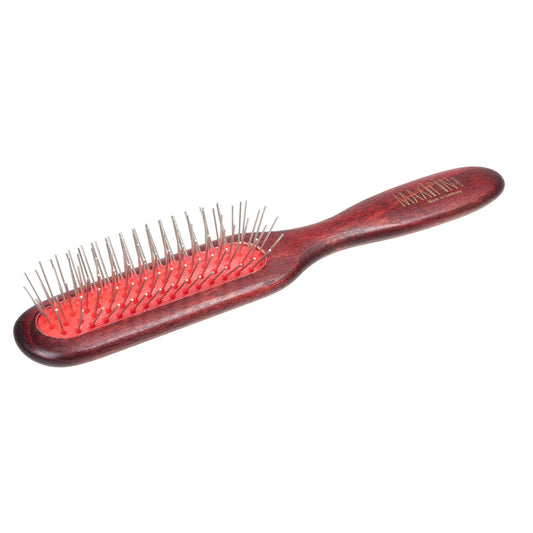 MaxiPin Oblong Wooden Steel Pin Brush