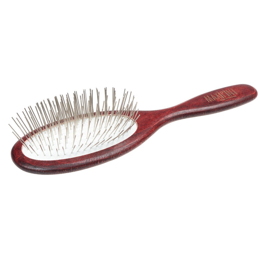 MaxiPin Oval Wooden Steel Pin Brush