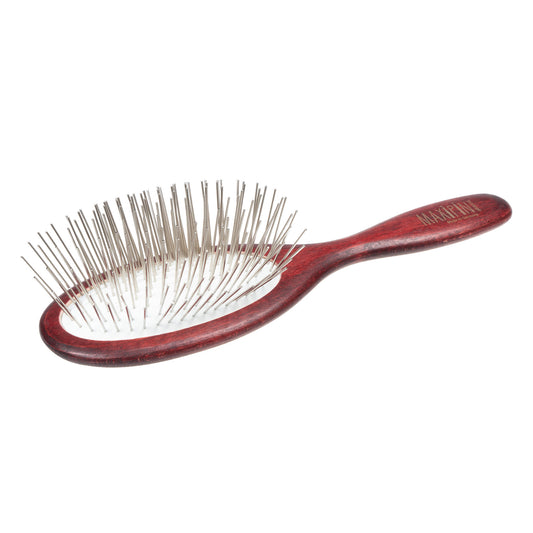 MaxiPin Oval Wooden Steel Pin Brush