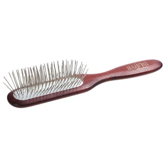 MaxiPin Oblong Wooden Steel Pin Brush