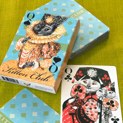 Kitten Club Playing Cards