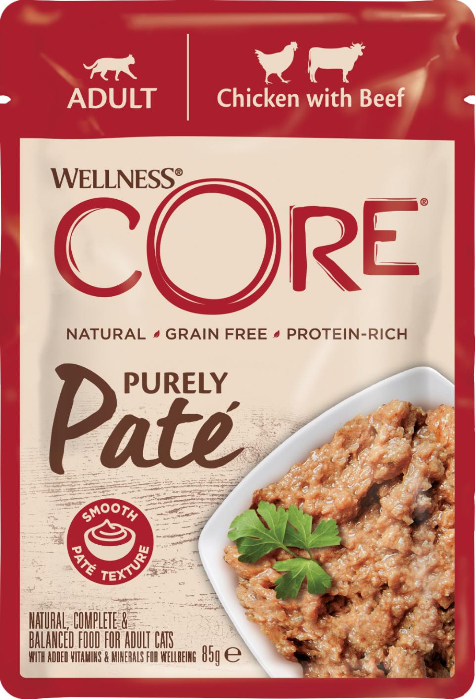 Core Cat Wet Food Purely Paté Pouch