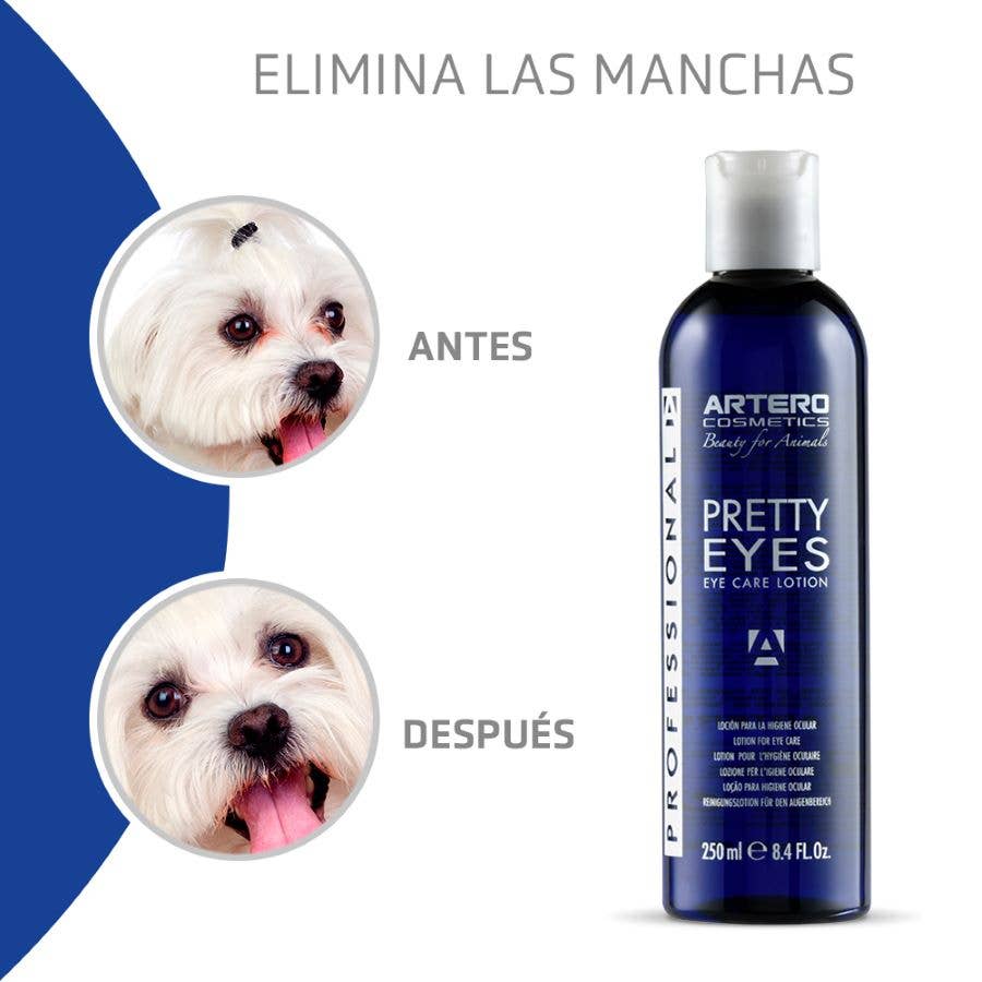 Artero - Pretty Eyes - Tear Stain Cleaner for Dogs and Cats.