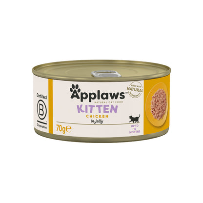 Applaws Cat Wet Food Can Jelly Kitten