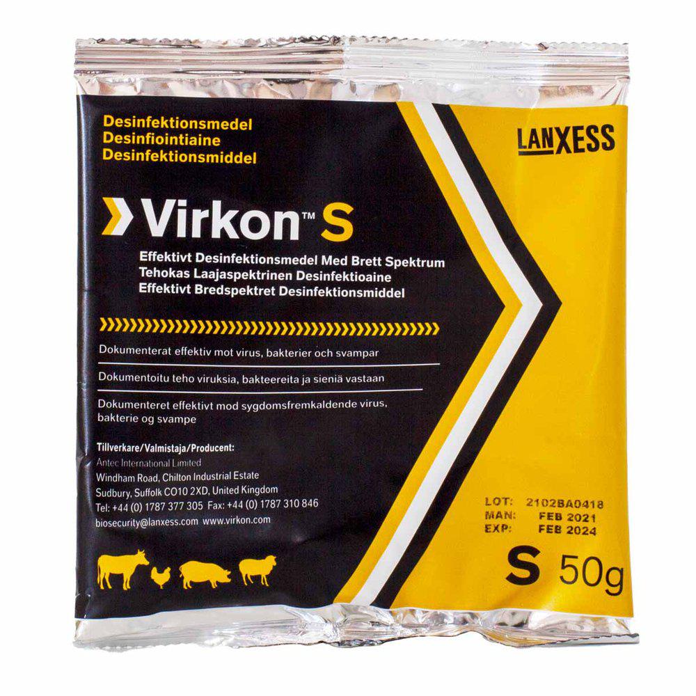 Virkon S Effective Desinfection Agent with Broad Spectrum