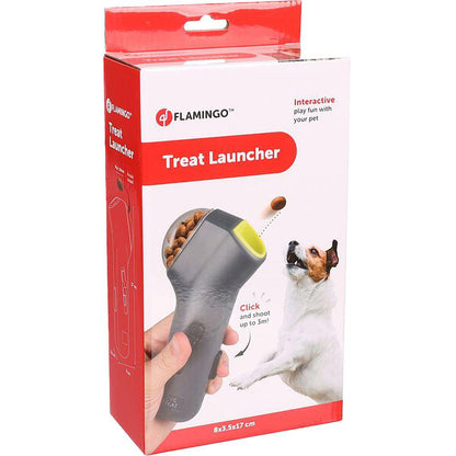 Flamingo Interactive Pet Toy Mimzi Treat Launcher