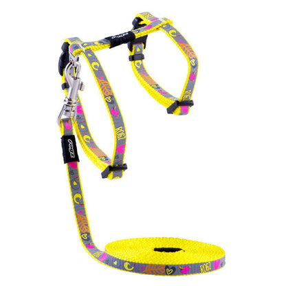 Rogz Reflectocat Cat Harness with Leash