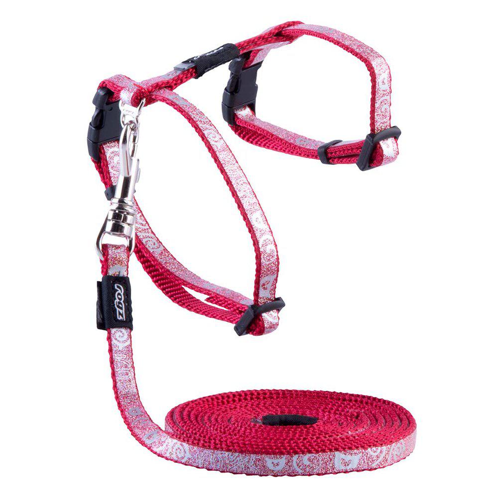 Rogz Sparklecat Cat Harness with Leash