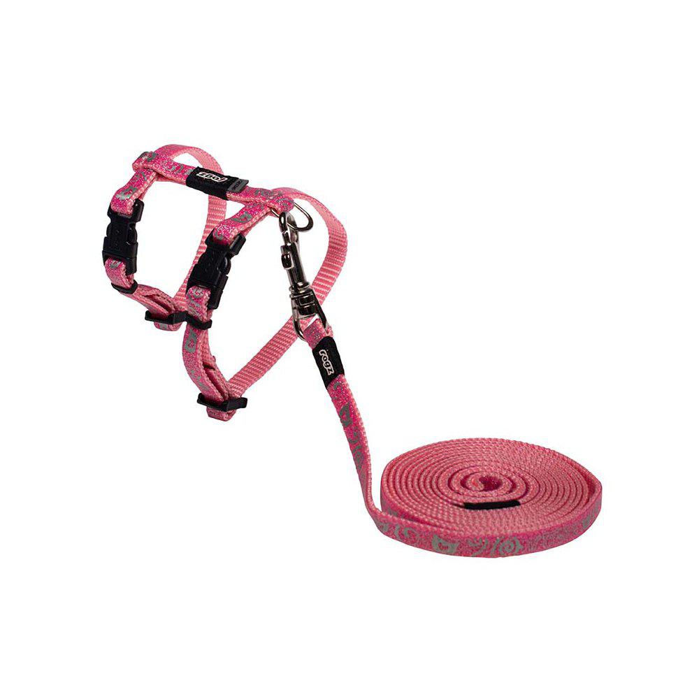 Rogz Sparklecat Cat Harness with Leash