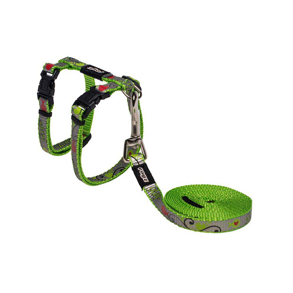 Rogz Reflectocat Cat Harness with Leash