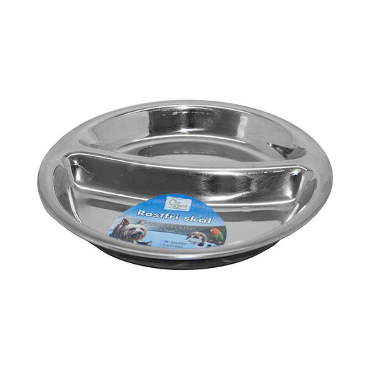 Stainless Steel Double Cat Bowl Twin